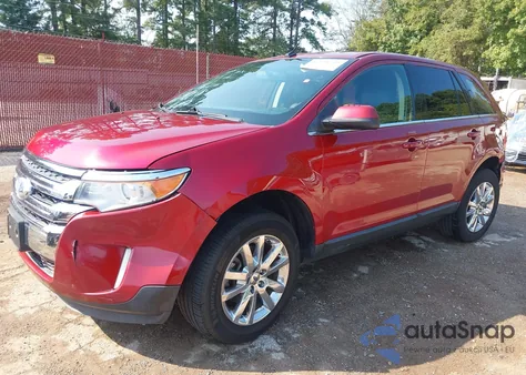 2014 Ford Edge Limited из США, поврежденный, VIN 2FMDK4KC4EBA71293
